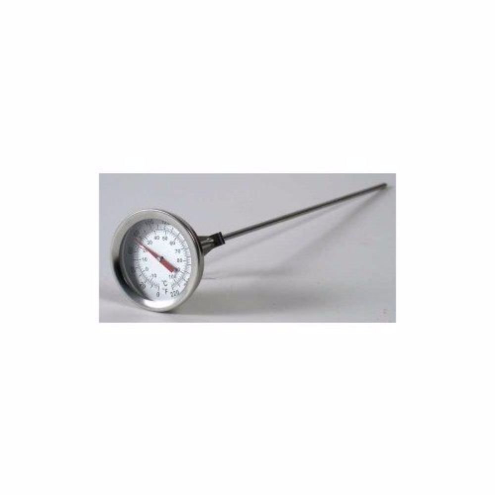 Home Brew Ohio 12" SS Dial Thermometer Kettle Brew Pot (set of 4)