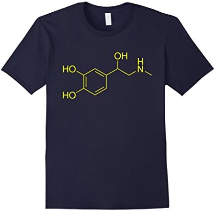 Mens Adrenaline Molecule T-Shirt 2XL Navy