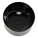 TIGHTVAC - Premium Airtight Herb Storage Container - Holds ½ oz to 3 ounces - Keep Your Herbs and Dry Goods Fresh and Flavorful. Clear Black