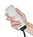 Fidus Ultra Light Mini Compact Travel Umbrella – Windproof Portable Parasol Sun & Rain Outdoor Golf Umbrella with 95% UV Protection for Women Men Kids-Creamy White