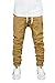 URBANJ MEN'S WHEAT TWILL DROP CROTCH JOGGER PANTS (S)