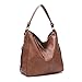 Hobo Bags for Women,DDDH Ladies Handbags Purses Crossbody Shoulder Bucket Bag Faux Leather Brown
