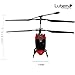 Lutema Mid-Sized 3.5CH Remote Control Helicopter, Red