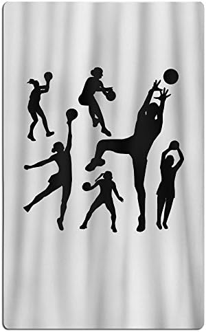 Basketball Or Netball Players Shooting Funny Hold Pillow Soft Hold Pillow