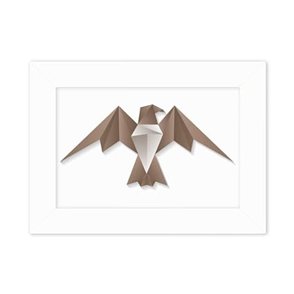 Amazoncom Diythinker Geometric Abstract Eagle Origami