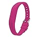 Fitness Wristbands for Fitbit Flex 2, Pack of 3 Replacement Band, Plum Teal And Rose Pink