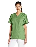Cherokee Women's V-Neck Scrub Top, Aloe, Small