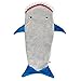 ALPHA Shark Blanket - Double Layer Premium Quality Version - Ultra Soft - Shark Sleeping Bag, Shark Tail Blankets