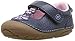 Stride Rite Baby-Girl's Soft Motion Kelly T-Strap Mary Jane Flat, Navy, 4 M US Toddler
