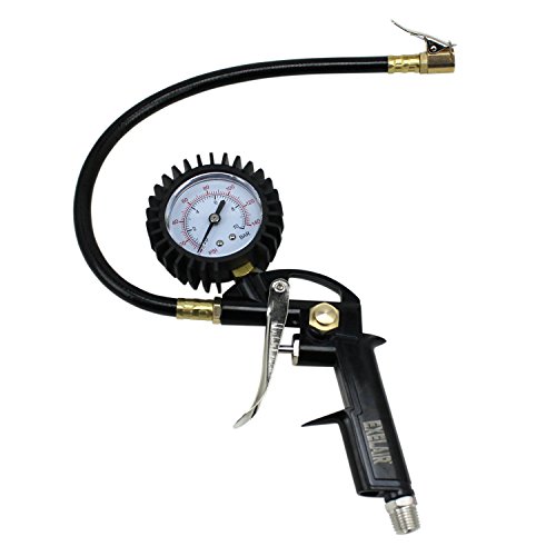 EXELAIR by Milton EX1603KIT (16-Piece Professional Air Tool Accessory and Tire Maintenance Kit) - Impact Wrench, Tire Inflator Gauge Gun w/Clip-On Chuck, Blow Gun, and Accessories