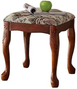 HJW Heces Práctica Otomana Tapizada Taburete Del Pie Del Reposapiés de