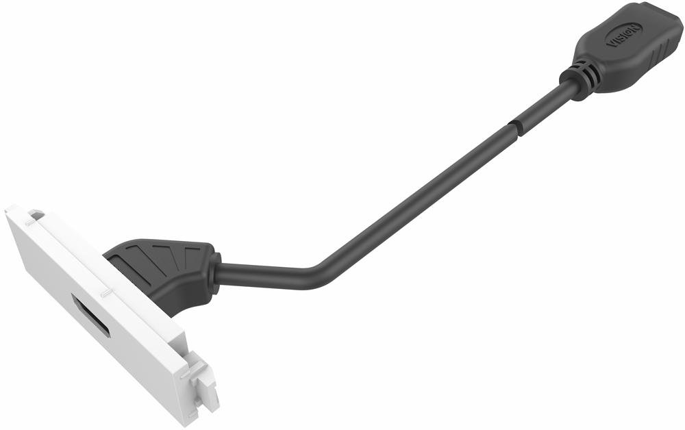 VISION TC3 HDMI - TechConnect 3 HDMI module - Modular facility plate snap-in - HDMI