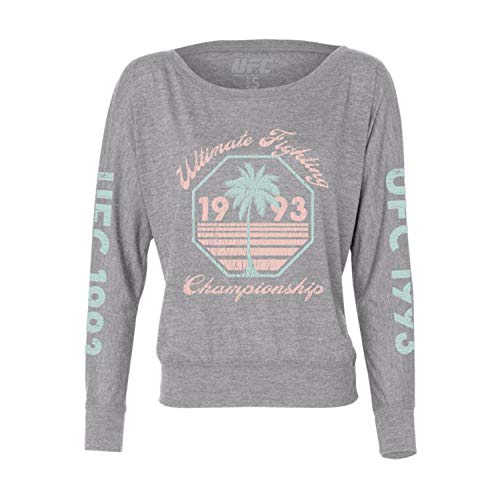 UFC Women's Drop Shoulder Long Sleeve, Athletic