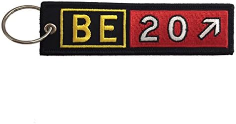 Airport Taxiway Sign Keychain (King Air 200)