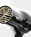 Red By Kiss 1875 Ceramic Tourmaline Ionic Dryer with 2 Additional Styling Attachments, 1.75 Pound