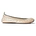 Yosi Samra Women's Samara Frosted Croco Flats
