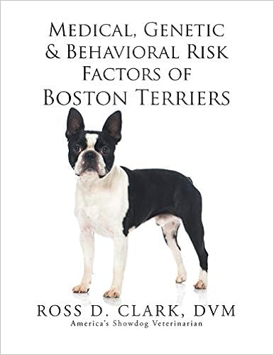 Medical, Genetic & Behavioral Risk Factors of Boston Terriers �y�[�p�[�o�b�N - 2014/7/18