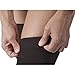 JOBST Relief Thigh High Graduated Compression Stockings 15-20mmHg - Comfortable Unisex Design with Silicone Dot Band - Closed Toe, Black, X-Large