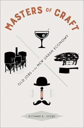 Masters Of Craft Old Jobs In The New Urban Economy Richard E