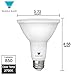 Triangle Bulbs (Pack Of 4) 12-Watt (75-Watt) PAR30 LED Flood Light Bulb, Dimmable, UL Listed, Energy star certified,