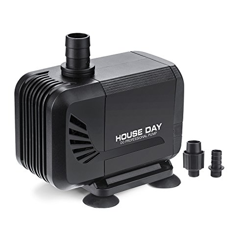 image for HOUSE DAY Submersible Water Pump 15W 400GPH (1500L/h),Dry Burning Prev