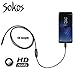 Endoscope, Snake Camera, Sokos Micro USB Borescope Waterproof Inspection Camera for Laptops and USB OTG Compatible Android Smartphones (1M)