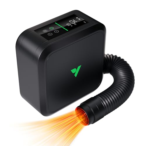 VIVOSUN AeroFlux W70 Grow Tent Heater, 700W PTC-Heizung mit Thermostat