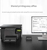 Nicfaky USB Printer Sharer 2 Computers 2 Printers U Disk Keyboard Mouse Switch view 7