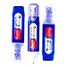 KUGELZ School and Office White Liquid Correction Pen | Bulk Pack of 12 - Easy Shake & Squeeze – Fluid-Based Quick-Drying Eraser, Special Soft and Fine Metal Tip – For Papers and Handwritten – 8 ml