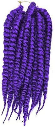 Aoert Havana Twist Hair 12" - Havana Twist Crochet Styles (Purple)