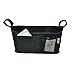 Top Universal Stroller Organizer by SNHNY; The Best Stroller Accessories; Universal Baby Diaper Stroller Bag with Accessary Bag. (Black Simpler)
