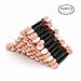 G2PLUS 100 PCS Disposable Dual Sided Oval Sponge Tipped Makeup Eyeshadow Brush Applicator Tool