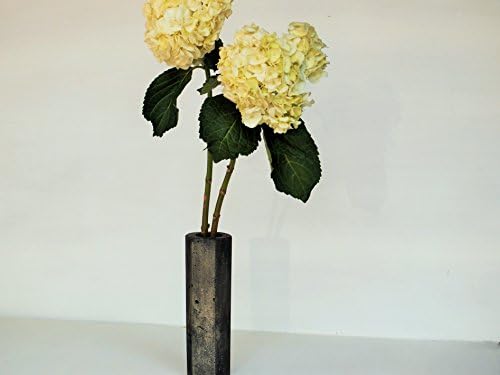 Concrete Vase: Kevlar Reinforced, Handmade- Hand Painted