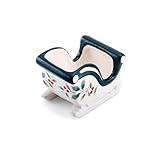 Pfaltzgraff Winterberry Sleigh-Shaped Sweetener Holder