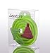 Leaton Silicone Collapsible Funnel Foldable Funnel for Liquid Transfer 100% Food Grade Silicone (Green)