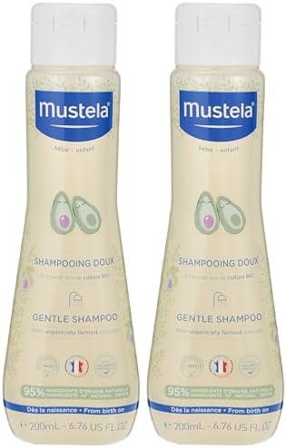 Mustela Baby Gentle Shampoo with Natural Avocado Hair Care for