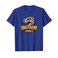 Dinosaur World T-Rex Jurassic Fossil Palaeontology Kids Gift T-Shirt