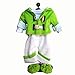 The Queen's Treasures 15 Inch Doll Clothes Designed for Use with Bitty Baby Dolls, Green & Cream Overalls, Shirt, Jacket & Shoes, Compatible with American Girl's Bitty Baby Twins