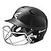 EASTON Z5 Senior Batting Helmet with Baseball Softball Mask | 2019 | Black | Unisex | Dual Density Shock Absorption Foam | High Impact Resistant ABS Shell | Moisture Wicking BioDRI liner