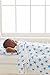 aden + anais Classic Toddler Bed in a Bag - Fluro Blue Kids Bedding Sets: Toddler Bedding, Toddler Pillow, Cotton Blanket