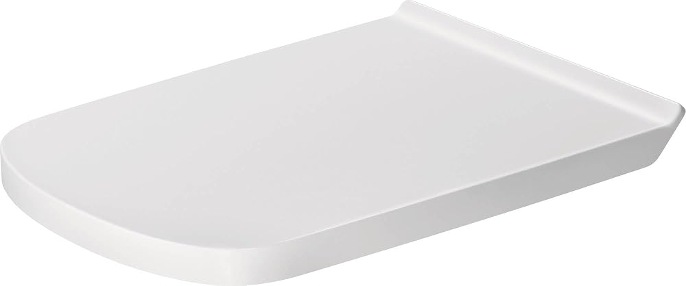 Duravit DuraStyle Toilet Seat Soft Close White Stainless Steel Hinges