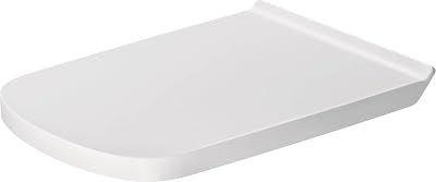 Duravit DuraStyle Toilet Seat Soft Close White Stainless Steel Hinges