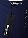 Allegra K Ladies Buttons Decor Front Batwing Top, Dark Blue,Medium / US 10