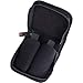 Pro Tec A222ZIP Double Trombone Mouthpiece Pouch with Zipper Closure , Black