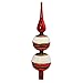 Kurt Adler Glass Nutcracker Treetop, 13-Inch