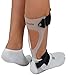 ORTONYX Ankle-Foot Orthosis Swedish AFO Foot Drop Support Brace - Left X-Large White