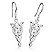 OK-STORE the Lord of the Rings Arwen Evening Star 925 Sterling Silver Earrings LOTR A Pair Earrings Arwen Evenstar Silver Earring