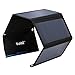 Edal Solar Charger with 2-Port USB Charger Build with High Efficiency Folding Solar Panel Cell for iPhone 6s / 6 / Plus, SE, iPad, any USB devices, and more (28W)