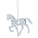 C&F Home Clear Acrylic Horse Christmas Ornament Elegant Equine Decor for The Holidays Decoration Clear