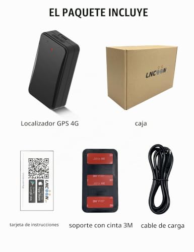 4G GPS Locator, 10000mAh GPS Tracker for Long Trip Tracking, Anti-Theft Tracker, for Vehicle Management and Asset Tracking-Required Subscription